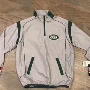 JETS windbreaker jacket. Size M. NWT!!
